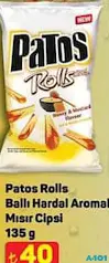 PATOS ROLLS BALLI HARDAL AROMALI MISIR CİPSİ 135 G fiyat ve kampanya bilgisi
